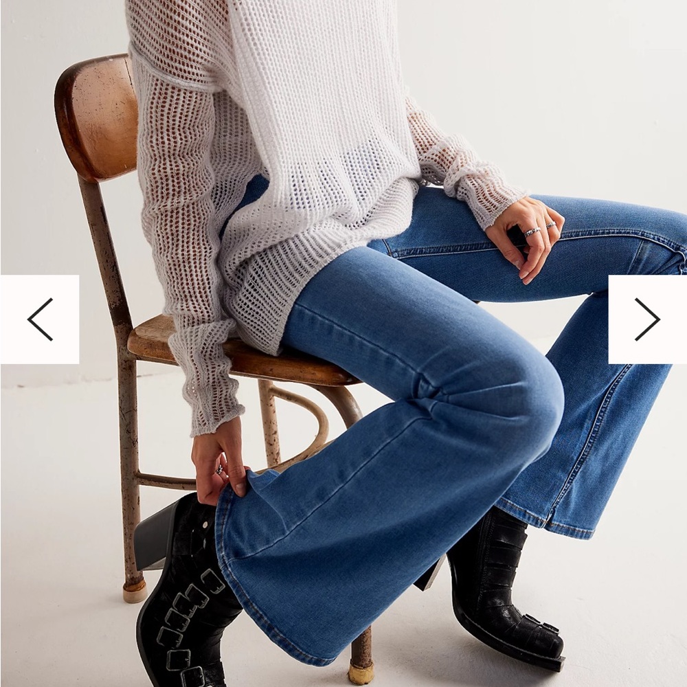 We The Free Penny Pull-On Flare Jeans